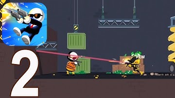 Johnny Trigger - Gameplay Walkthrough Part 2 - levels 16-35(iOS, Android)