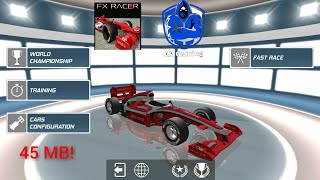 Gameplay game offline | Game Fx Racer, game mirip F1 dengan ukuran 45 MB! screenshot 3