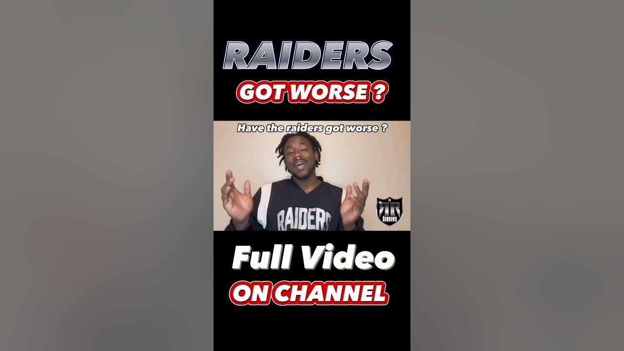did-the-raiders-get-worse-nfl-lasvegasraiders-raiders