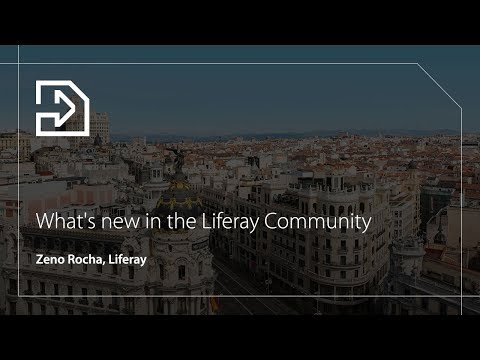 What's new in the Liferay Community