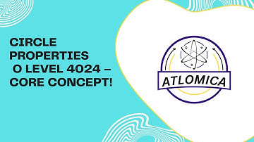 O Level Maths 4024 | Circle Properties Question Solving | Core Concept Explained