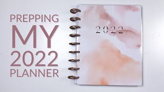 How I’ll Be Using My 2022 Planner [Vertical Happy Planner Set Up]