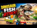 The Dinosaur 🦖 Burned All The Fish 🔥🐟 | Crazy Mini World Story #foryou #uk #mini #diy #usa #india 😮🔥
