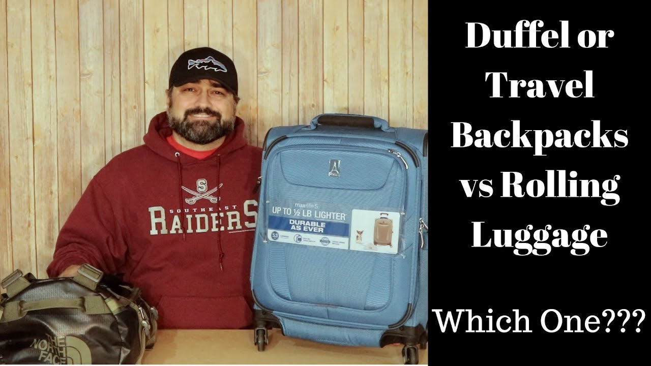 travel bag vs duffle bag