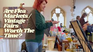 Are Flea Markets and Vintage Fairs Worth The Time? Face To Face Selling VS Online | Andrea Hills