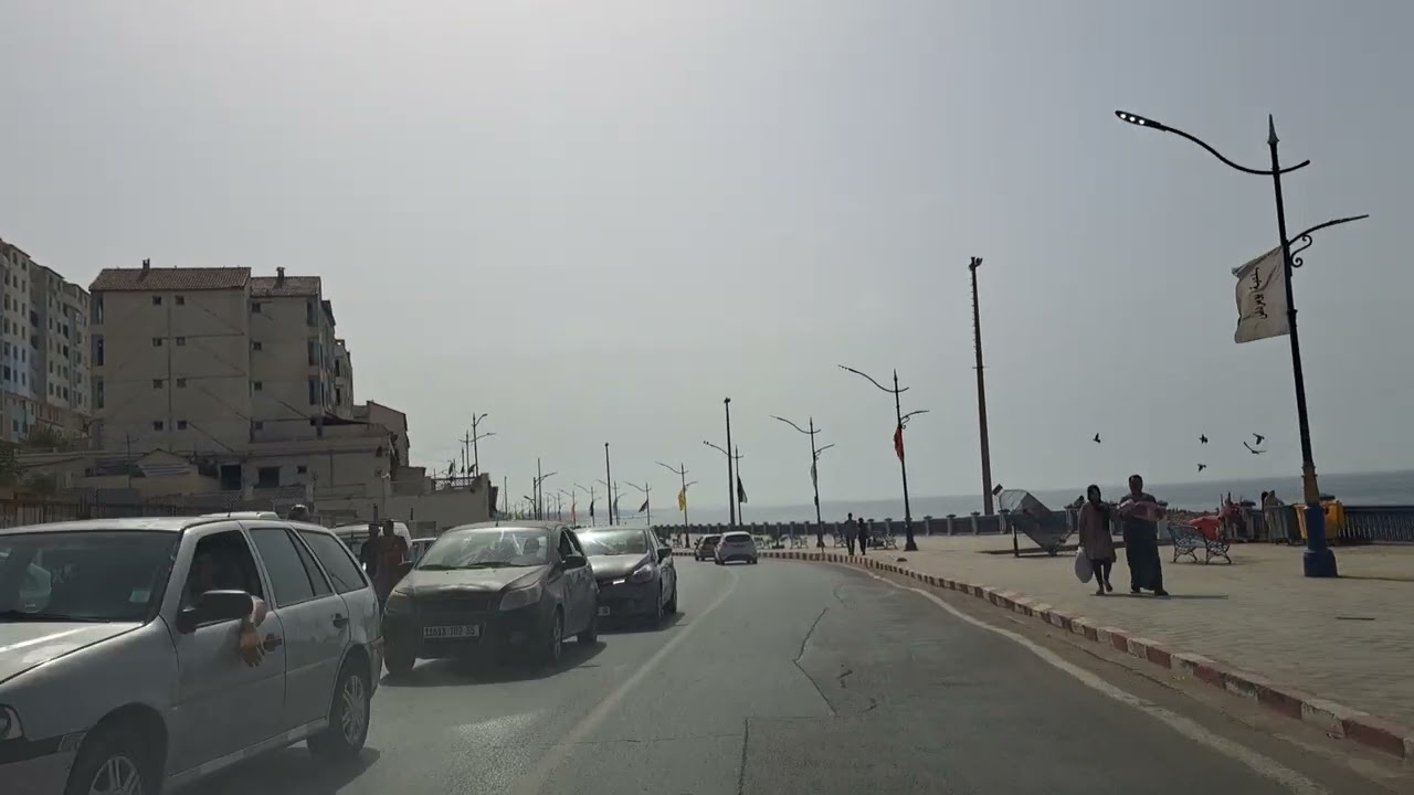 balade  Boumerdes côté  front de mer