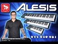 ALESIS V25, ALESIS V49 и ALESIS V61 - миди клавиатуры