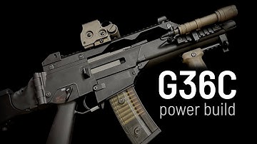 Powerful 2 joules G36c trigger response build (Airsoft)