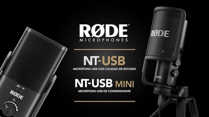 Reseña de oficina del micrófono RØDE NT-USB Mini – ideal para streaming