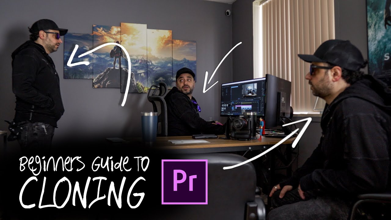How To CLONE Yourself! Beginners Guide Adobe Premiere Tutorial YouTube