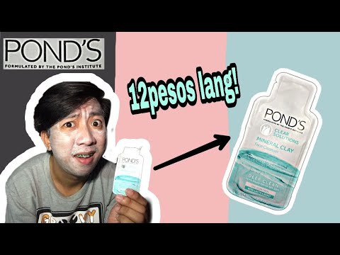 pond's clear solution mineral clay