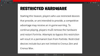 Microsoft needs to follow what epic games just did and ban 3rd party  hardware like cronus zen and cronus max. : r/XboxSeriesX