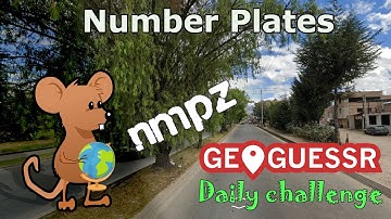 Geoguessr Daily Challenge - NMPZ - These Yellow Number Plates Again