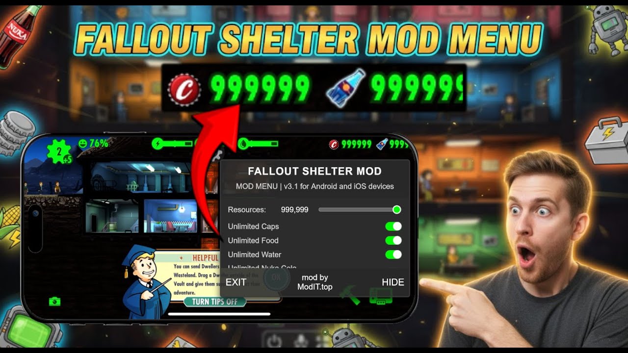Fallout Shelter Hack How to Get Free Resources on iOS