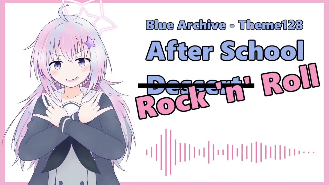 【ブルアカ】After School Dessertをギターインストにしてみた(Theme128) - After School Rock 'n' Roll!!