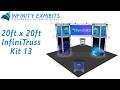 20ft x 20ft InfiniTruss Kit 13 - Infinity Exhibits