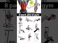 8 Pack Abs Workout 🔥 | Ultimate Gym Abs Routine 💪 | Shredded Core Challenge #workout #abs #core