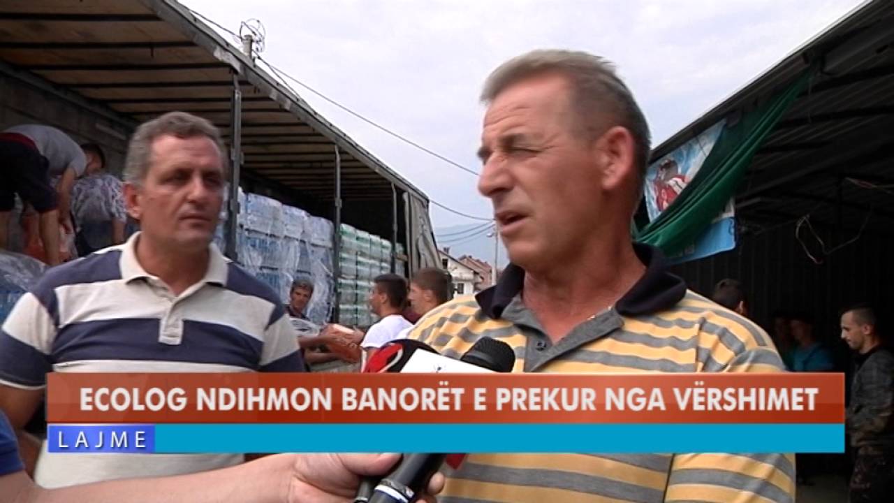 ECOLOG NDIHMON BANORËT E PREKUR NGA VËRSHIMET