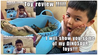 Showing some of my DINOSAUR Toys!! TOY REVIEW!!!!!