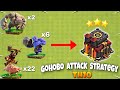 Th10 GoHoBo Attack Strategy | Th10 Mass Hog Riders Attack | Th10 Mass Hogs |Th10 Goho-Clash Of Clans