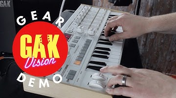 GAK PRO AUDIO : Korg microKORG S Synthesizer Demo