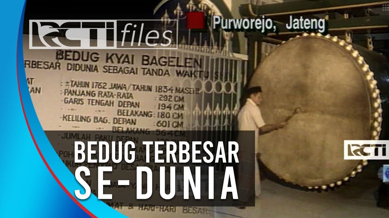 BEDUG TERBESAR DI DUNIA ADA DI MASJID KAUMAN PURWOREJO