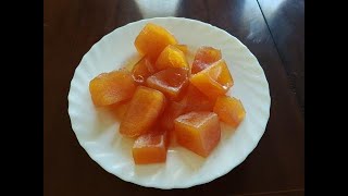 How to make pumpkin jam/كيفية صنع مربى اليقطين