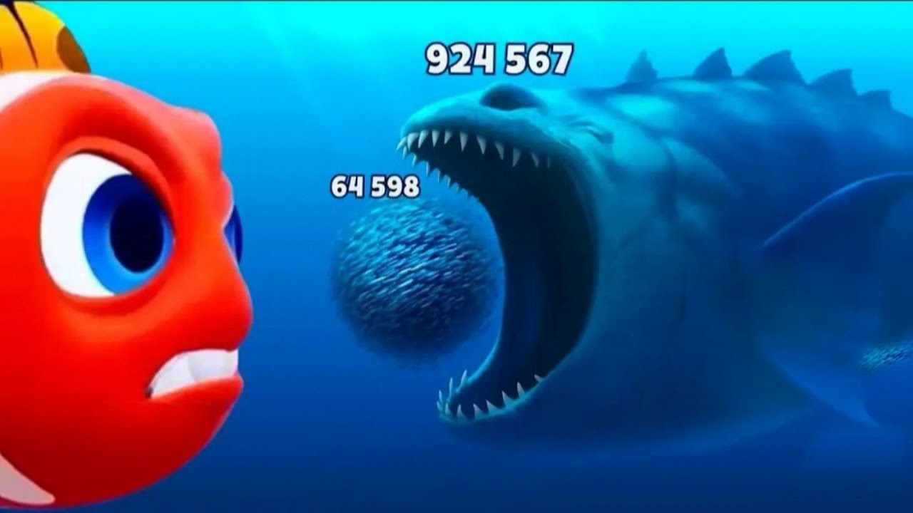 Fishdom 🐠 ads Mini Games 66.9 New update. Hungry fish video gameplay Hadi gaming yt