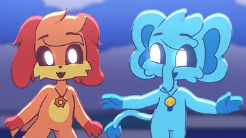 bubbaphant helps dogday escape! *wholesome* (smiling critters) poppy playtime chapter 3 deep sleep