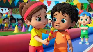 Sportsmanship for Kids! ⚽ The Big Race — Winning Isn't Everything