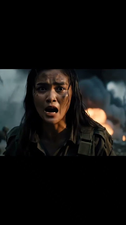 wanita cantik ikut perang #shortvideo #funny
