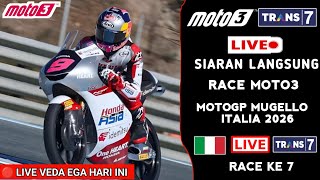 Jadwal Siaran Langsung Race Moto3 Mugello Italia 2026 - Jadwal Veda Ega Pratama Di Moto 3 2026