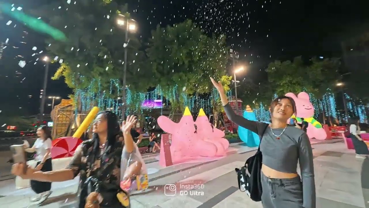 December Night walk Bangkok 2025