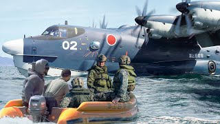 US Testing Japan&#39;s Super Expensive $160 Million Seaplane: ShinMaywa US-2