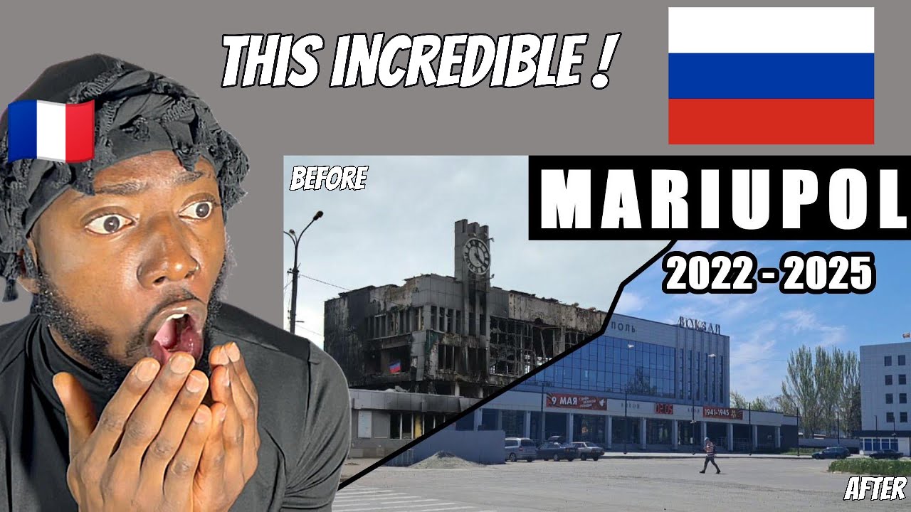 European Reacts to MARIUPOL BEFORE AND AFTER COMPILATION 2025