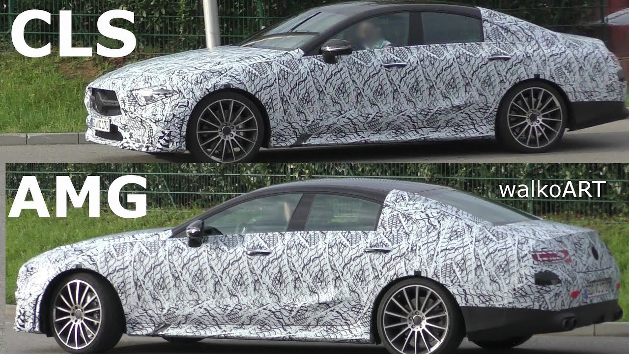 Mercedes Erlkönig AMG CLS 3.Generation 2018 CLS 53 ? (CLE)  4K SPY VIDEO