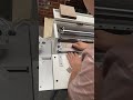 Sample grooving machine, simple grooving machine, manual grooving machine with die cutter
