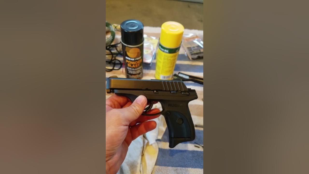 Ruger Ec9s slide stuck back YouTube