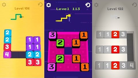Cubes Control Gameplay Walkthrough All Levels (106 - 125)