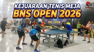 Kejuaraan Tenis Meja BNS Open 2026 - GNR vs Indah