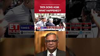 Tata Sons AGM Hits Roadblock; N Chandrasekaran Leaves Bombay House #tatagroup #tatasons