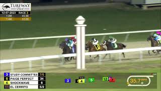 RACE 3 PROGRAM 12-7-2023