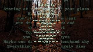 Let Her Go (Passenger) - Lyrical shorts #shorts #lethergo #passenger
