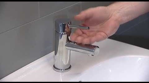 Single lever mono basin - Flow cartridge: maintenance and replacement