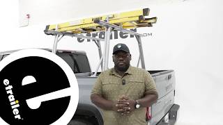 Installing the Malone TradeSport Truck Bed Ladder Rack w/ Load Stops on your 2024 GMC Sierra 1500