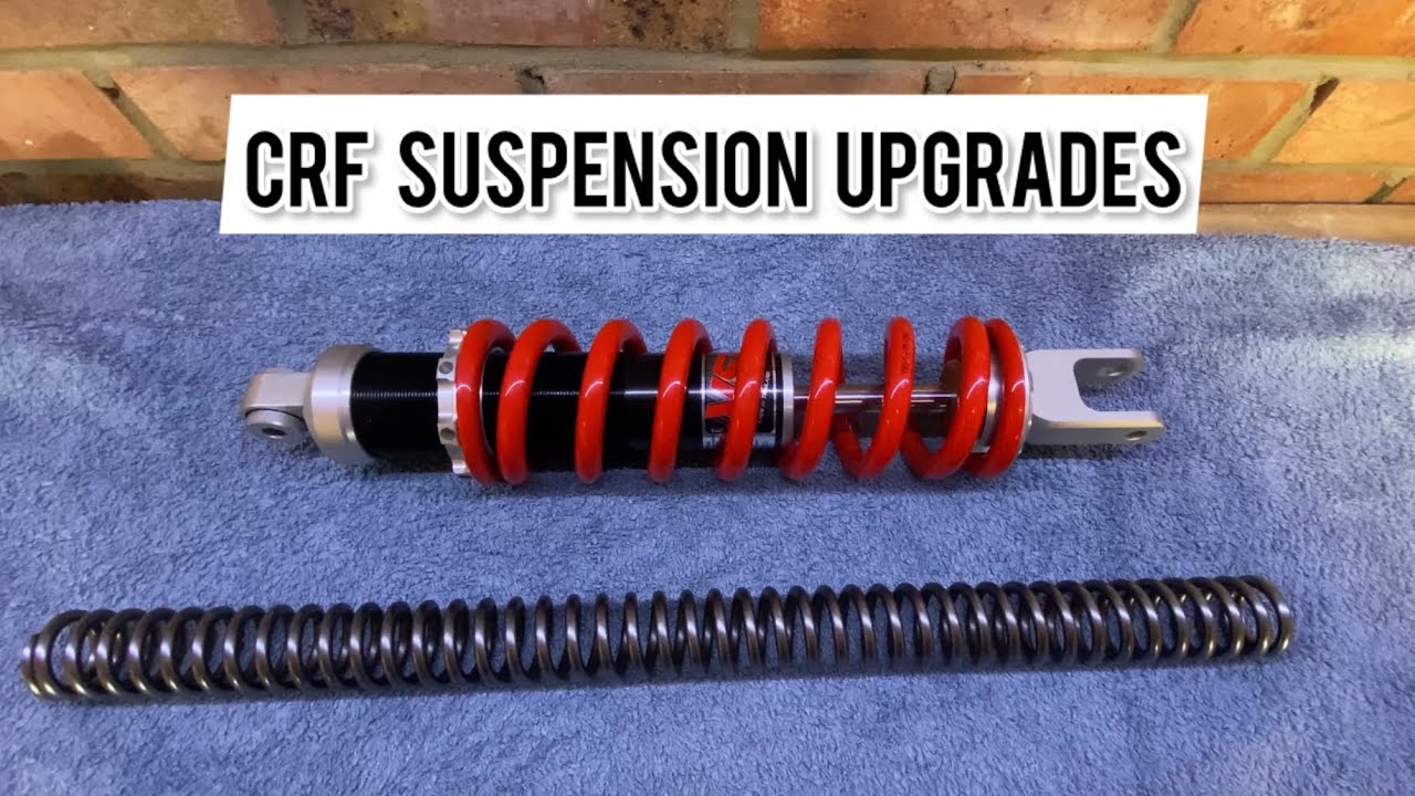 Fitting a new fork spring & rear shock to my CRF 300 L