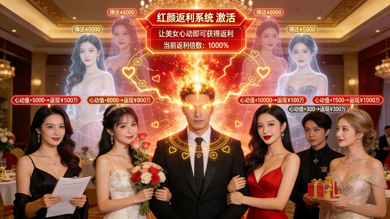 被女友上司背叛激活红颜返利系统，穷小子暴富逆袭揭秘豪门身世！