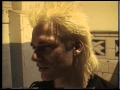 Capture de la vidéo Gbh - Interviews Filmed By Stuart Newman