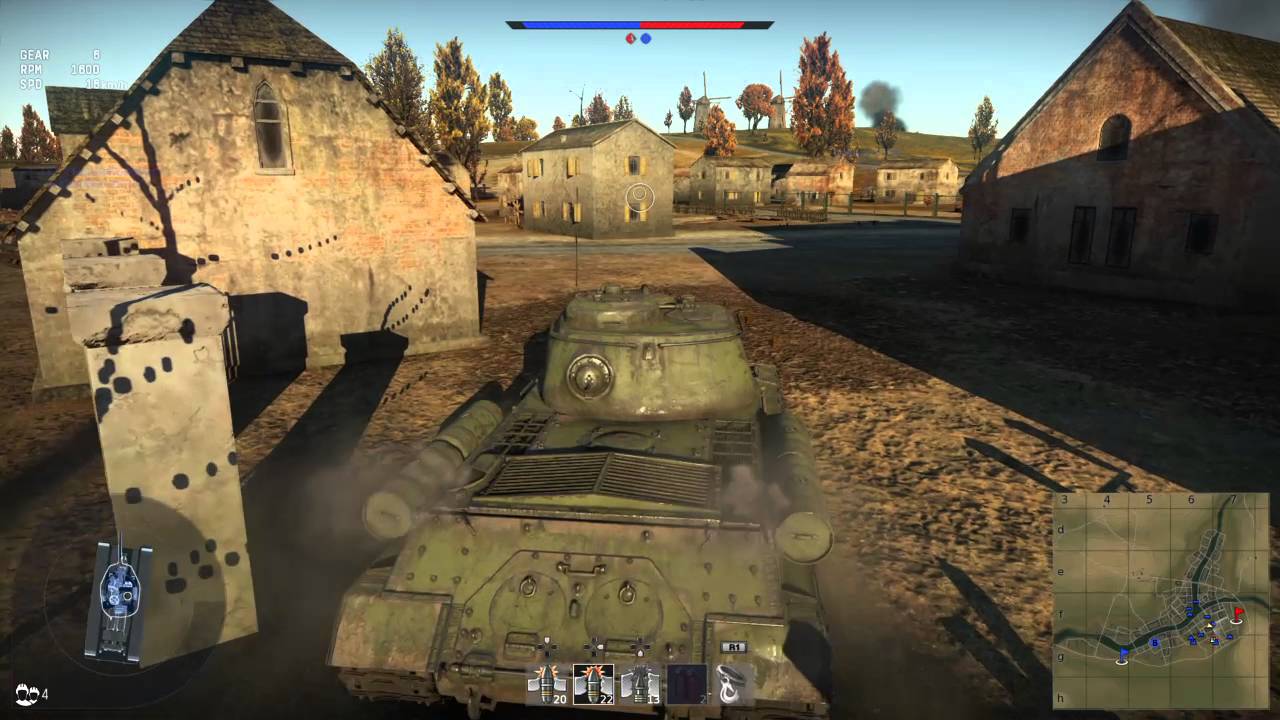 War Thunder IS-1: Hide and Seek