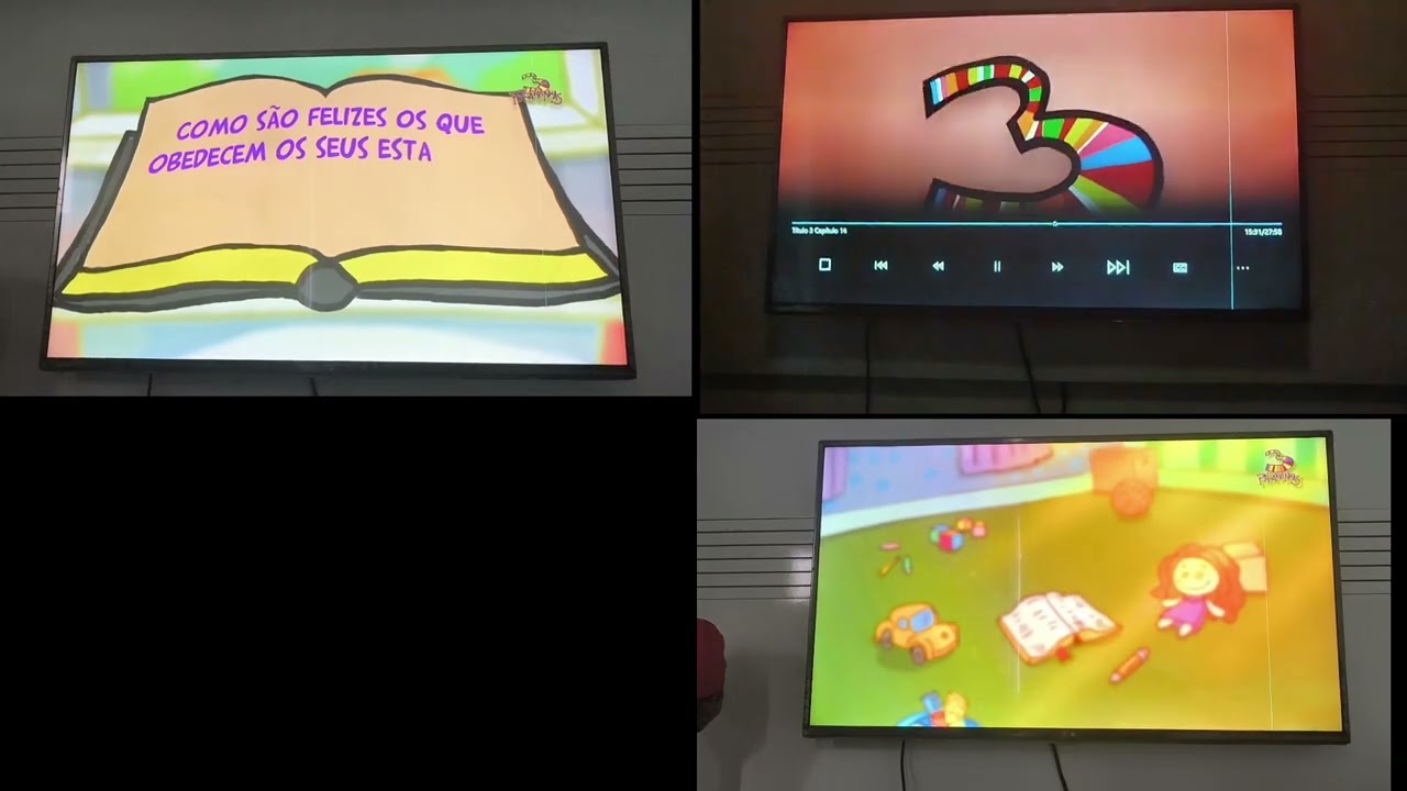 Todas as passadas da Bíblia 3 Palavrinhas 1-2-3